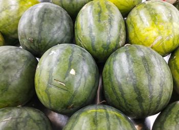 Full frame shot of fruits for sale at market stall