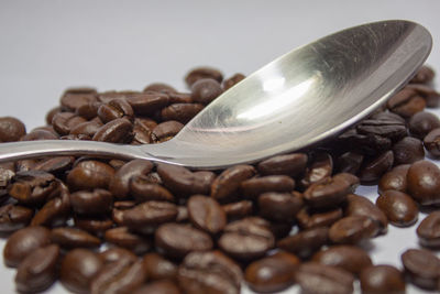 Close-up of coffee beans