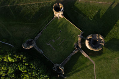 High angle view of water