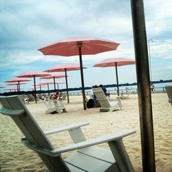 View of beach against sky