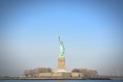 Statue of liberty against sky