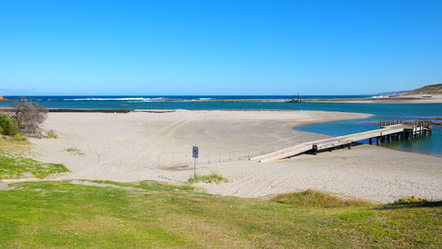 Scenic view of beach