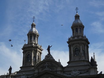 Low angle view of cathedral against sky