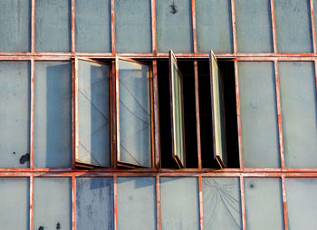 Full frame shot of old building