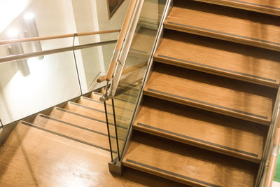 Low angle view of staircase