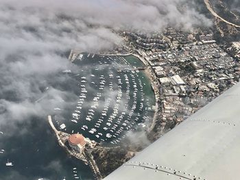 Aerial view of cityscape