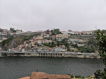 Buildings in city against sky