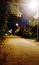 Street light at night