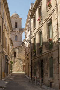 Street amidst buildings in city