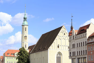 Clock tower against sky