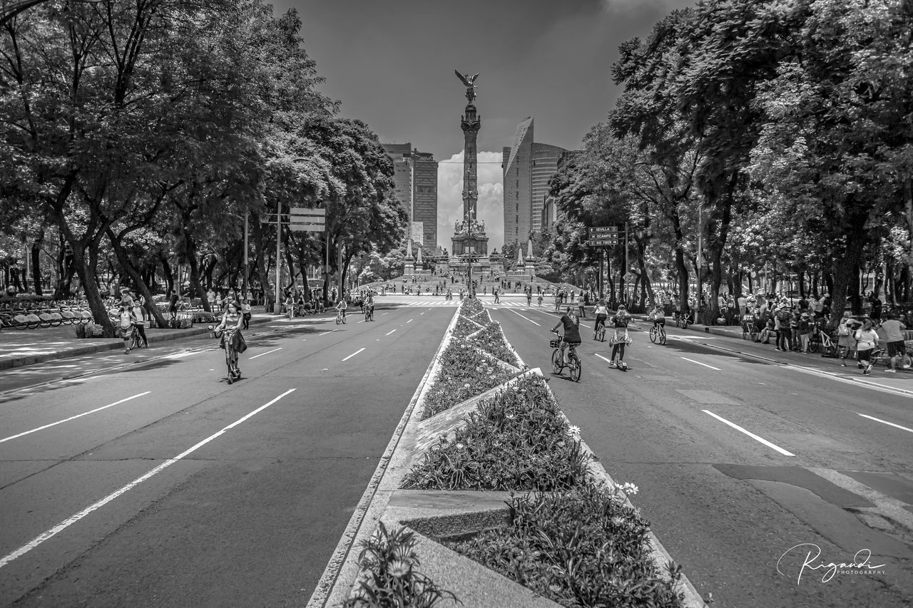 ROAD PASSING THROUGH A CITY