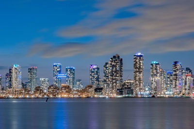 View of city at waterfront