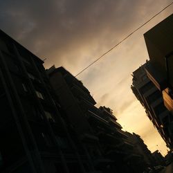 Low angle view of building against sky