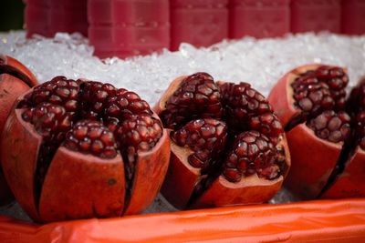 Pomegranate ready to eat