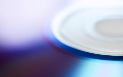 High angle view of drink on table