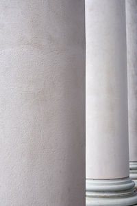 Close-up of white wall