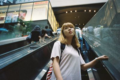 Portrait of a young woman