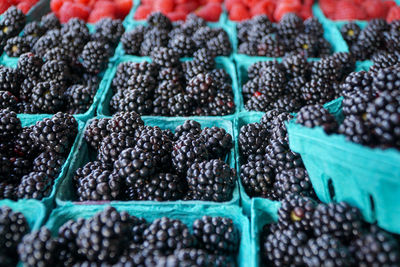 Full frame shot of fruits for sale at market stall