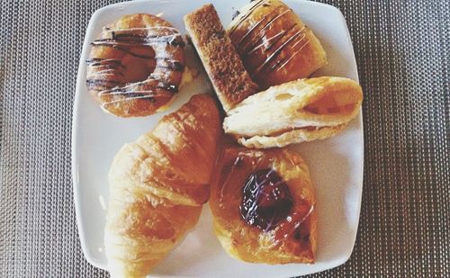 Close-up of served food