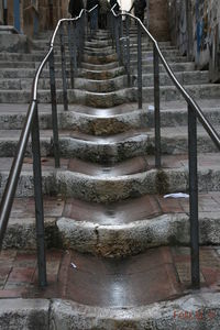 Staircase of old building