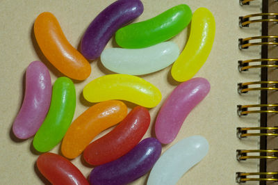 Close-up of multi colored candies