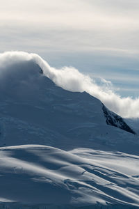 Scenic view of white clouds in sky