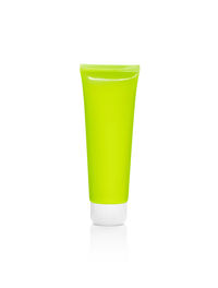 Close-up of drink against white background