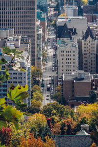 Aerial view of cityscape