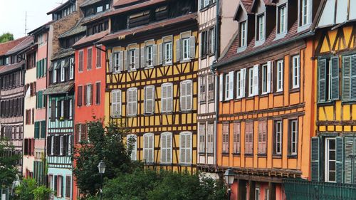 Old buildings in france