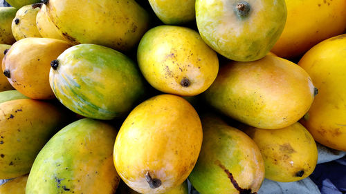 Full frame shot of fruits for sale at market stall