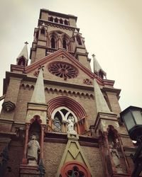 Low angle view of church