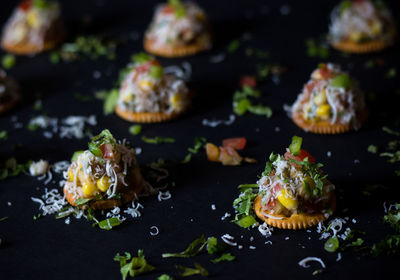 Close-up of cupcakes