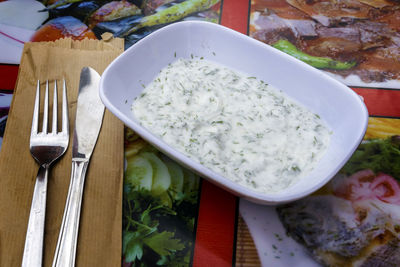 Close-up of food in bowl