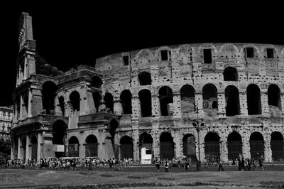 Old ruins of coliseum