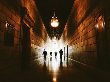 Corridor of building