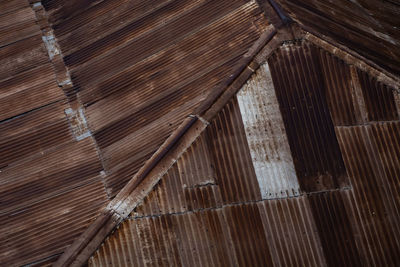 Full frame shot of a roof