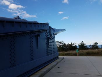 Low angle view of building against sky