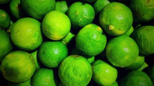 Full frame shot of fruits in market