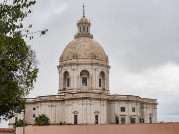 National pantheon dome in lisbon