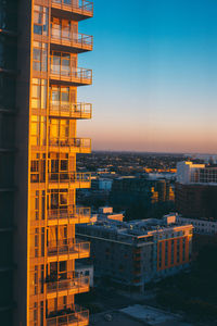 Buildings in city