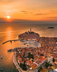 Rovinj at sunset