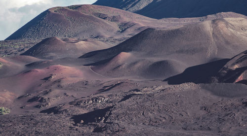 Close-up of sand dunes