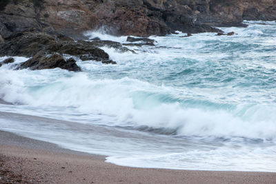 Scenic view of beach