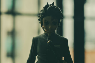 Portrait of man standing outdoors