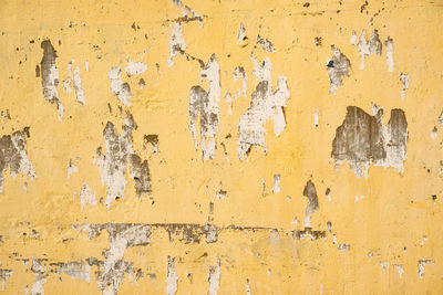 Rusted concrete wall and grunge texture. orange color.