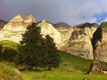 View of mountains