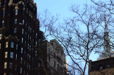 Low angle view of building against sky