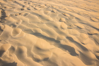 Full frame shot of sand dune