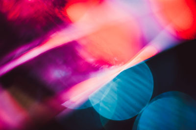 Digital composite image of colorful light painting