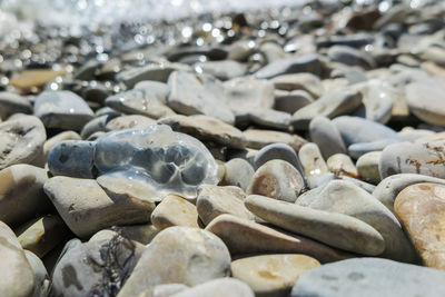 Stones at beach